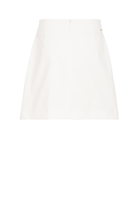 Mini suknja sa plisiranom teksturom i ukrasnim dugmićima Tiffany Production